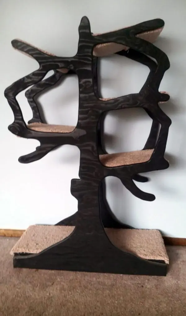 whimsical artisan handmade cat tree