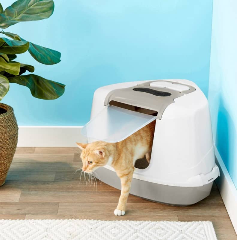 nature's miracle corner litter box