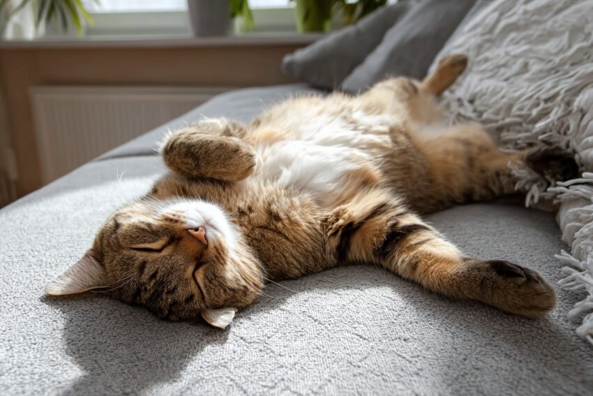 Cat Sleeping Positions: What Every Pose Really Means (And What the Science Says) 2 Cat sleeping 00