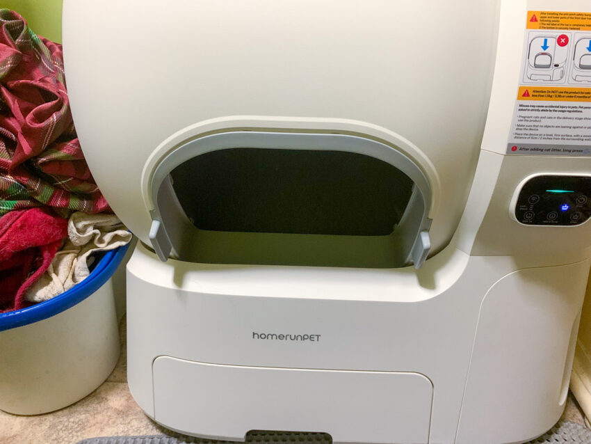 HomerunPet Self cleaning litter box Review 01