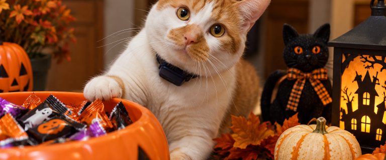 cat halloween safety tips
